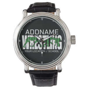 Wrestling Team ADD TEXT School Varsity Wrestler Watch