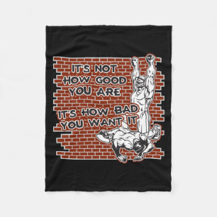 Wrestling Victory Fleece Blanket