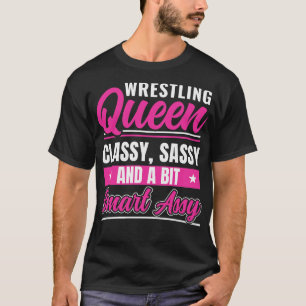 Wrestling Women Funny Wrestling Wrestle Wrestler T-Shirt