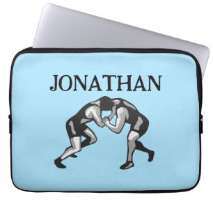Wrestling Wrestler Design Laptop Sleeve