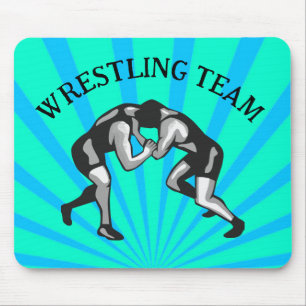 Wrestling Wrestler Design Mouse Mat