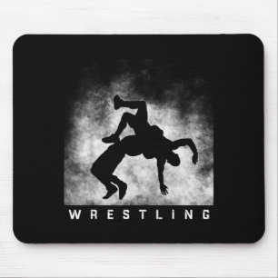 Wrestling Wrestler Wrestle Martial Arts Combat Mouse Mat