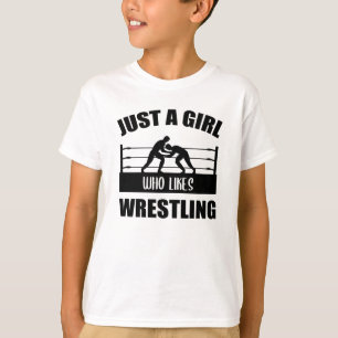 Wrestling Wrestler Wrestler Girl Saying Gift T-Shirt