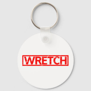 Wretch Stamp Key Ring