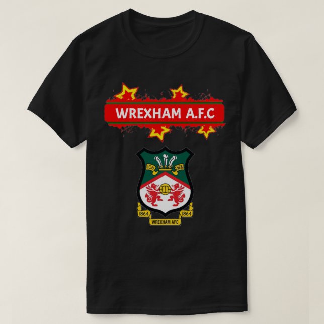 WREXHAM AFC Classic  T-Shirt (Design Front)