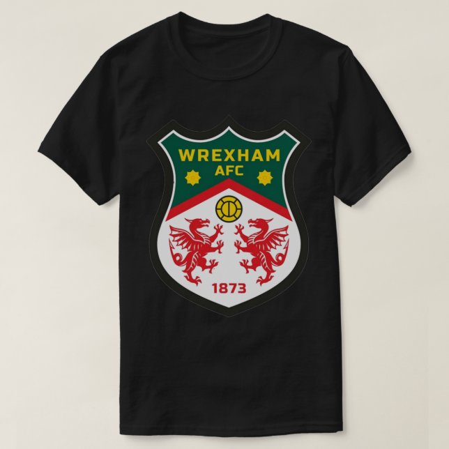 Wrexham AFC Classic  T-Shirt (Design Front)