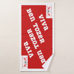 Wrexham Viva Ben Tozer Fearless in Devotion  Bath Towel
