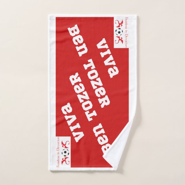 Wrexham Viva Ben Tozer Fearless in Devotion   Hand Towel (Hand Towel)