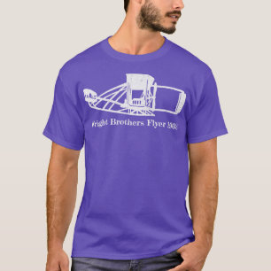 Wright Brothers First Aeroplane Design T-Shirt