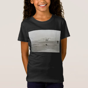 Wright Brothers Flyer First Plane Flight Aviation T-Shirt