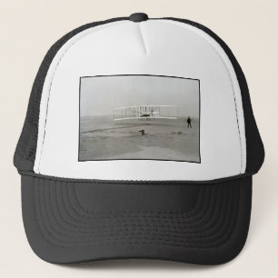 Wright Brothers Flyer First Plane Flight Aviation Trucker Hat