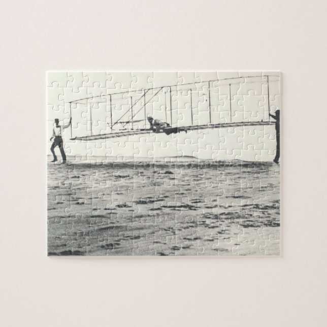 Wright Brothers' Glider Tests Jigsaw Puzzle (Horizontal)