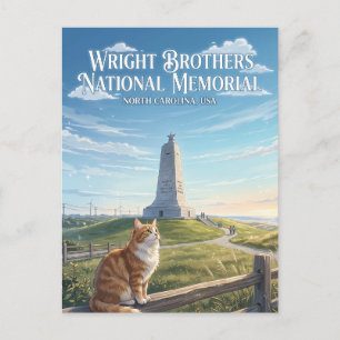 Wright Brothers National Memorial USA Postcard
