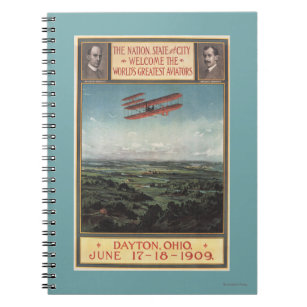 Wright Brothers Plane Notebook