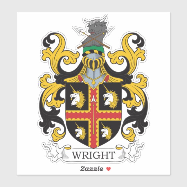 Wright Coat of Arms (Sheet)