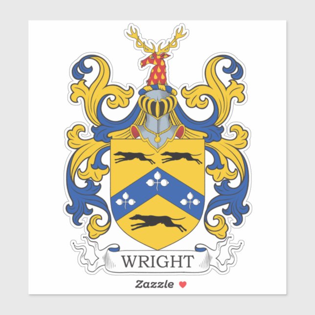 Wright Family Crest (Sheet)