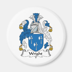 Wright Family Crest Magnet