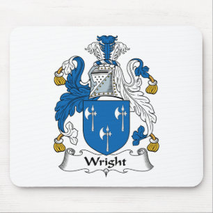 Wright Family Crest Mouse Mat
