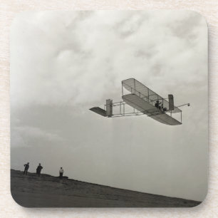 Wright Glider, Before the First Aeroplane Beverage Coaster