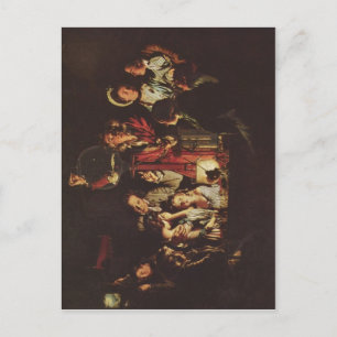 Wright, Joseph An Experiment on a Bird in an Air P Postcard