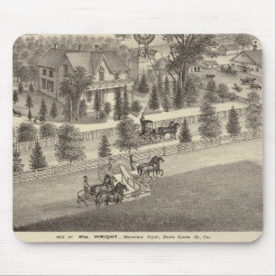 Wright, Putnam residences Mouse Mat