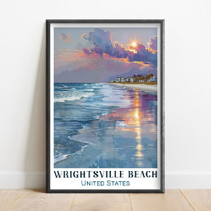 Wrightsville Beach Art - Wrightsville Art - Wright Poster