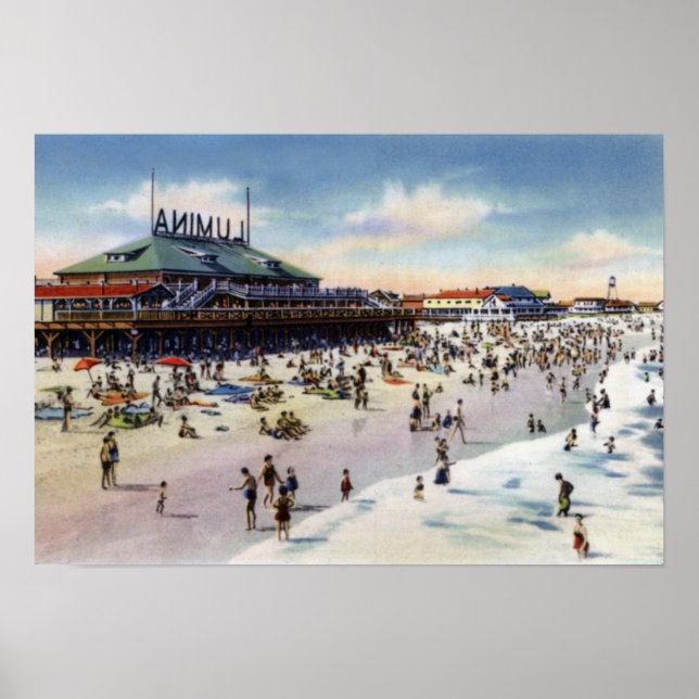 Wrightsville Beach North Carolina Lumina Beach Poster (Front)