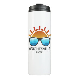 Wrightsville Beach North Carolina Sunglasses Thermal Tumbler