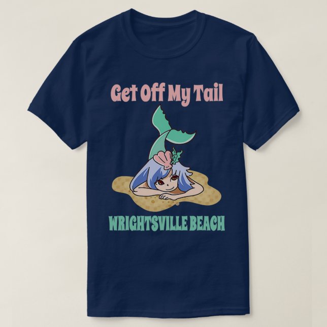 Wrightsville Beach Vacation Cute T-Shirt (Design Front)
