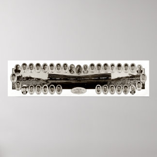 Wrigley Field 1929 - Vintage Poster