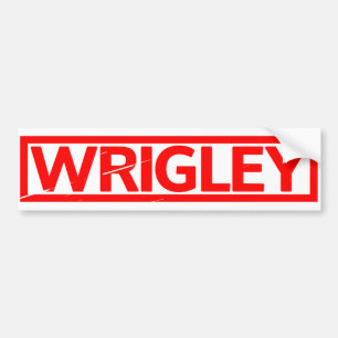 Wrigley Stamp Bumper Sticker