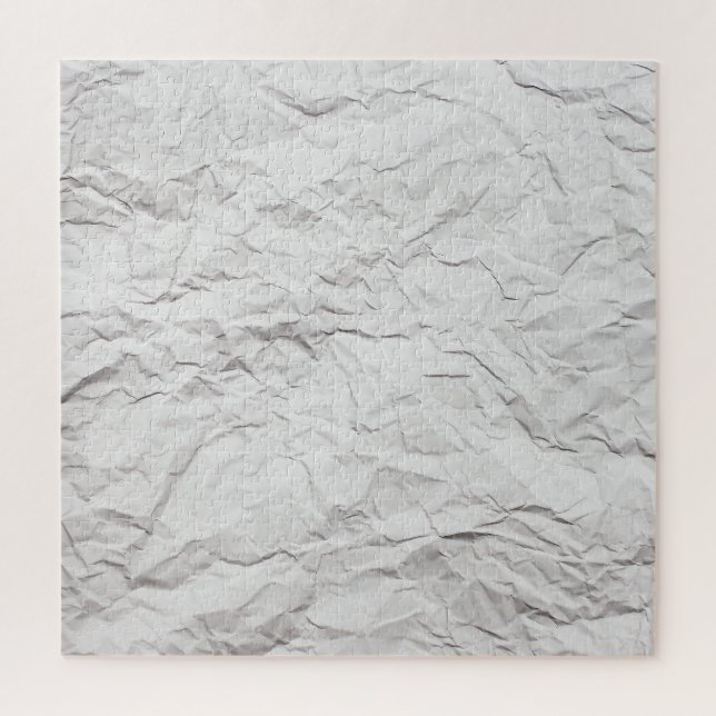 Wrinkled paper texture, detailed background. jigsaw puzzle (Vertical)