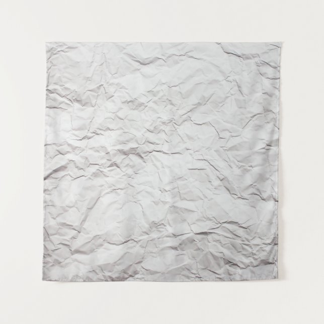 Wrinkled paper texture tapestry (Front)