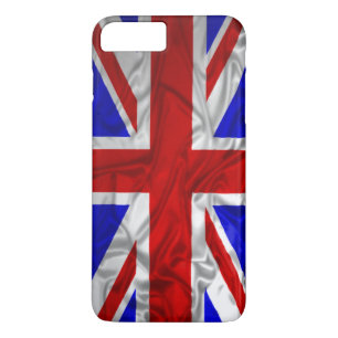 Wrinkled Union Jack Flag iPhone 8 Plus/7 Plus Case