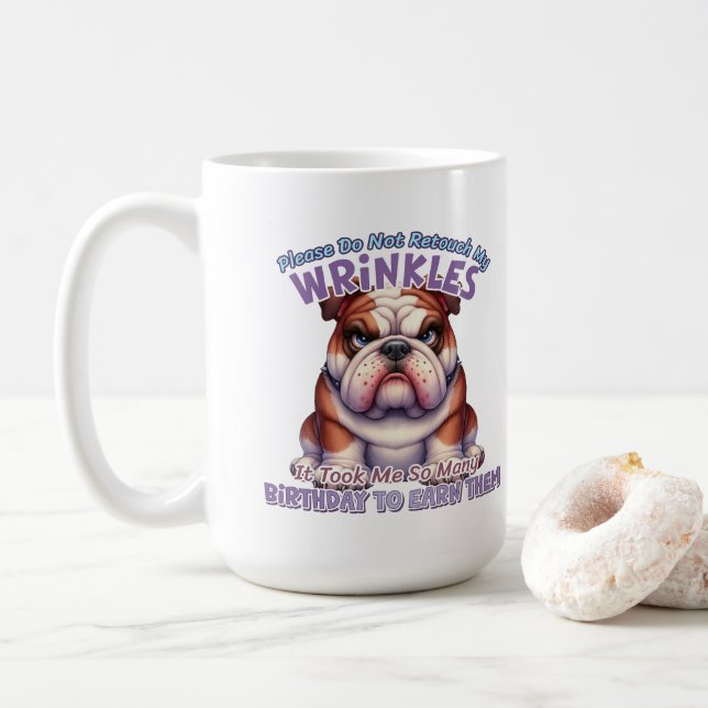 Wrinkles Coffee Mug (With Donut)