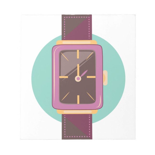 Wrist Watch Notepad (Front)