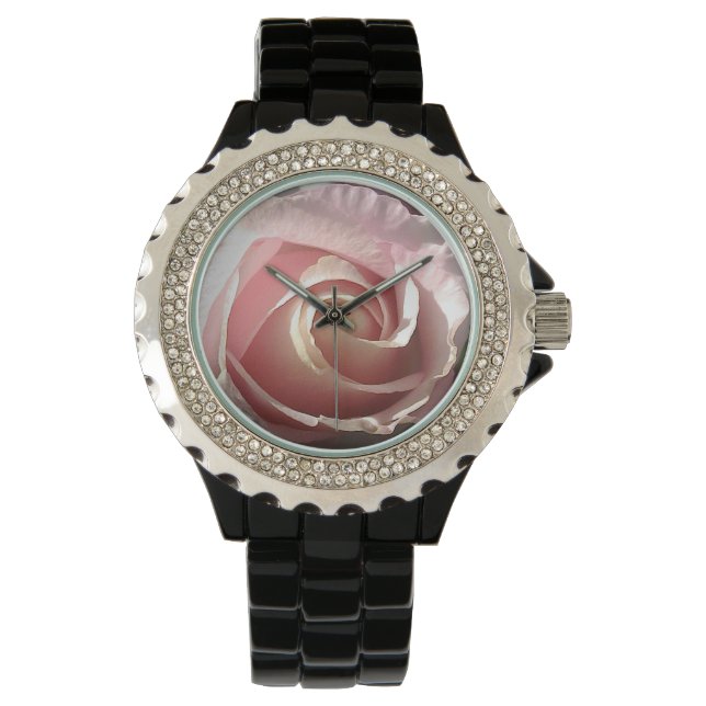 Wrist watch pretty rose (Front)