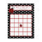 Writable Bingo Card Red Ladybug