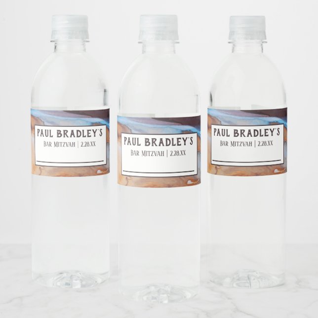 Writable Custom Water Bottle Labels (Bottles)