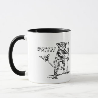 Write Coffee Mug with Alien Inspiration