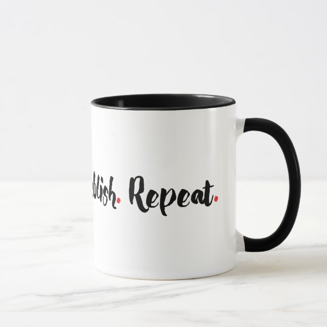 Write. Edit. Publish. Repeat. Mug (Right)