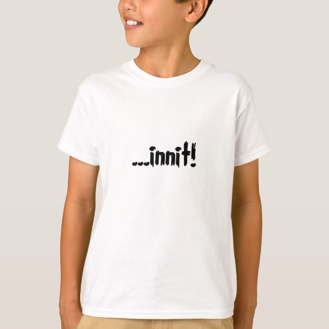Write It Right Innit Tee (Front)