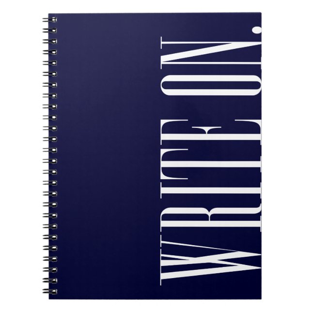 Write On (Ver 1) Notebook (Front)