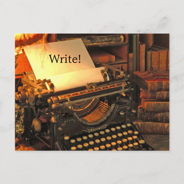 Write! Postcard (Front)