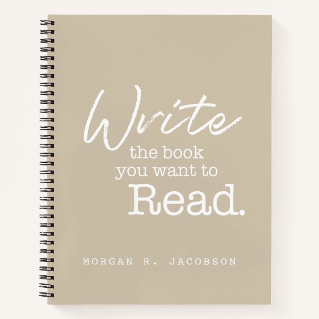 Write the Book you want to read Neutral custom (Front)