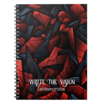 Write The Vision Cinnabar Abstract