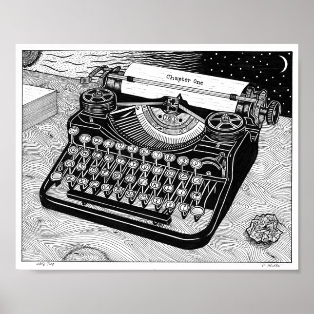 Write Time Poster (Front)