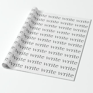Write Wrapping Paper