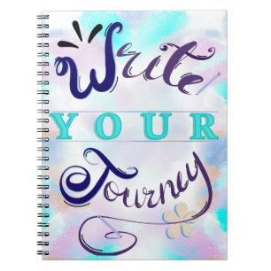"Write Your Journey" Mindful Journal Notebook