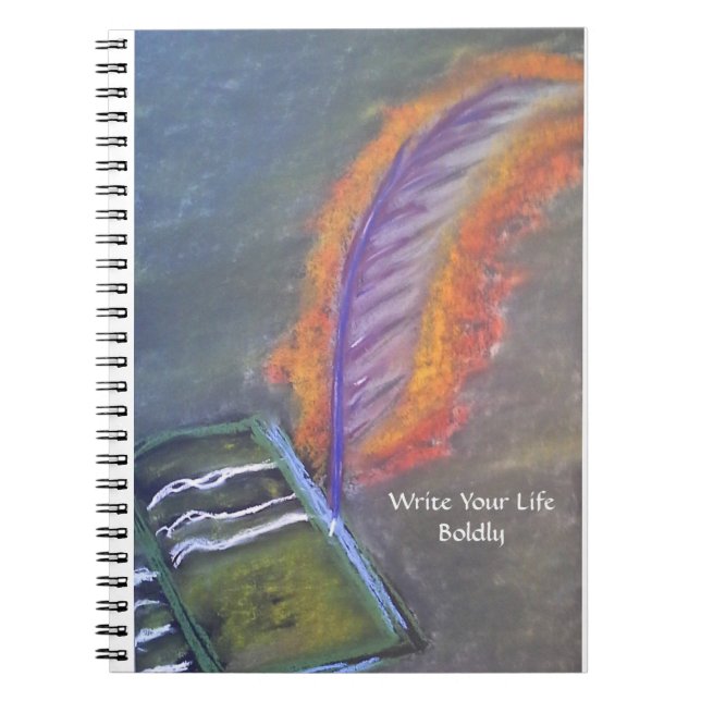 Write Your Life Boldly notebook (Front)